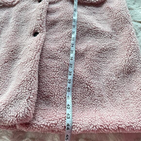 🔥Oversized Teddy Longline Coat Fluffy Fuzzy Luxe Girl Barbiecore Winter Fashion - Picture 13 of 15